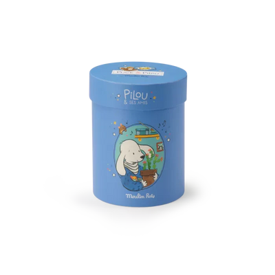 Poupée chien Pilou en boite- MOULIN ROTY 684009 3575676840092