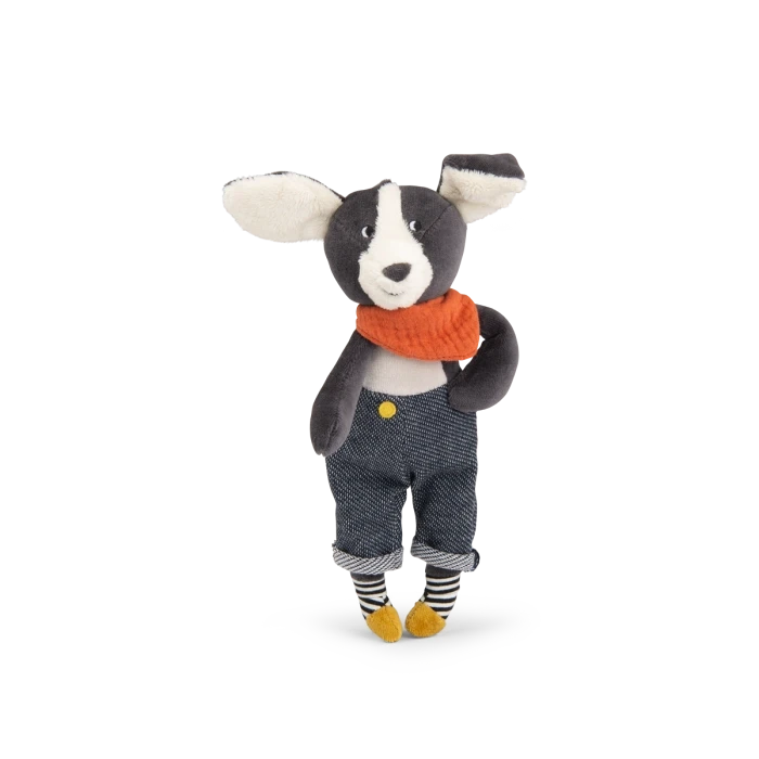 Poupée chien Puce et Pilou- MOULIN ROTY 684007 3575676840078