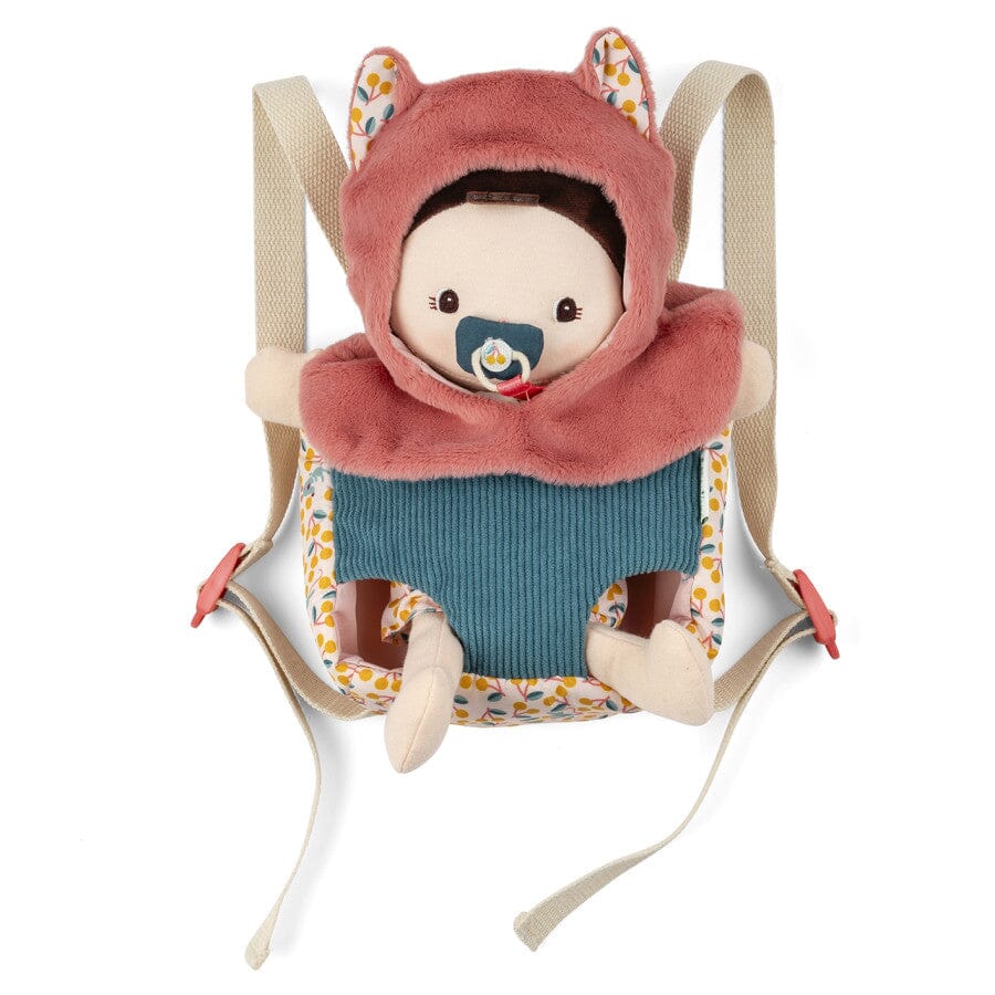 poupee en tissu et porte bebe jeanne - LILLIPUTIENS 83634 5414834836349