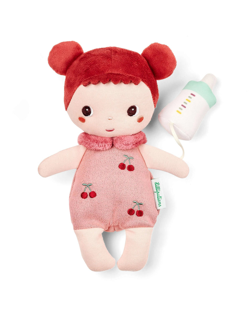 Poupée en tissu Mio et son couffin 21 cm – Lilliputiens