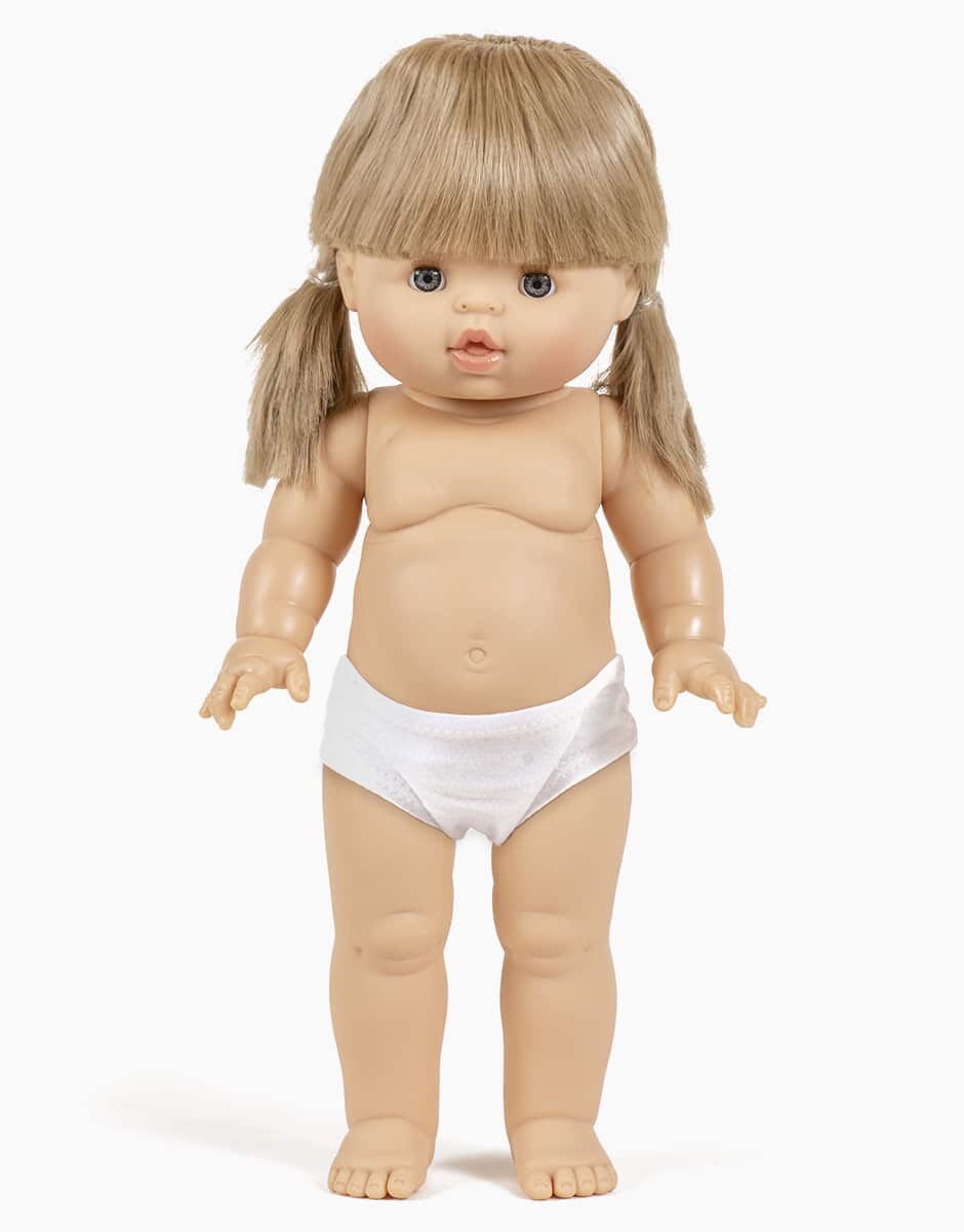 Poupée Gordis Yzéa Minikane 37 cm aux yeux bleus