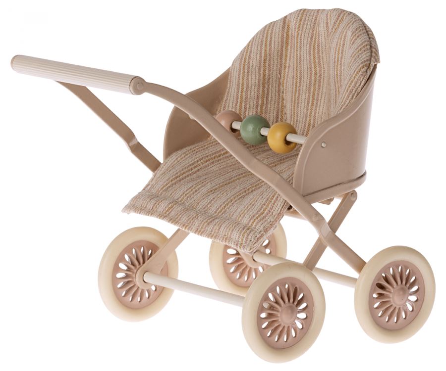 Poussette miniature Bébé Rose - MAILEG 11-4104-00 5707304133384