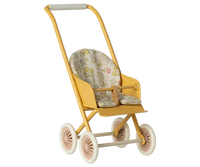 Poussette miniature Micro Jaune - MAILEG 11-5108-02 5707304144519