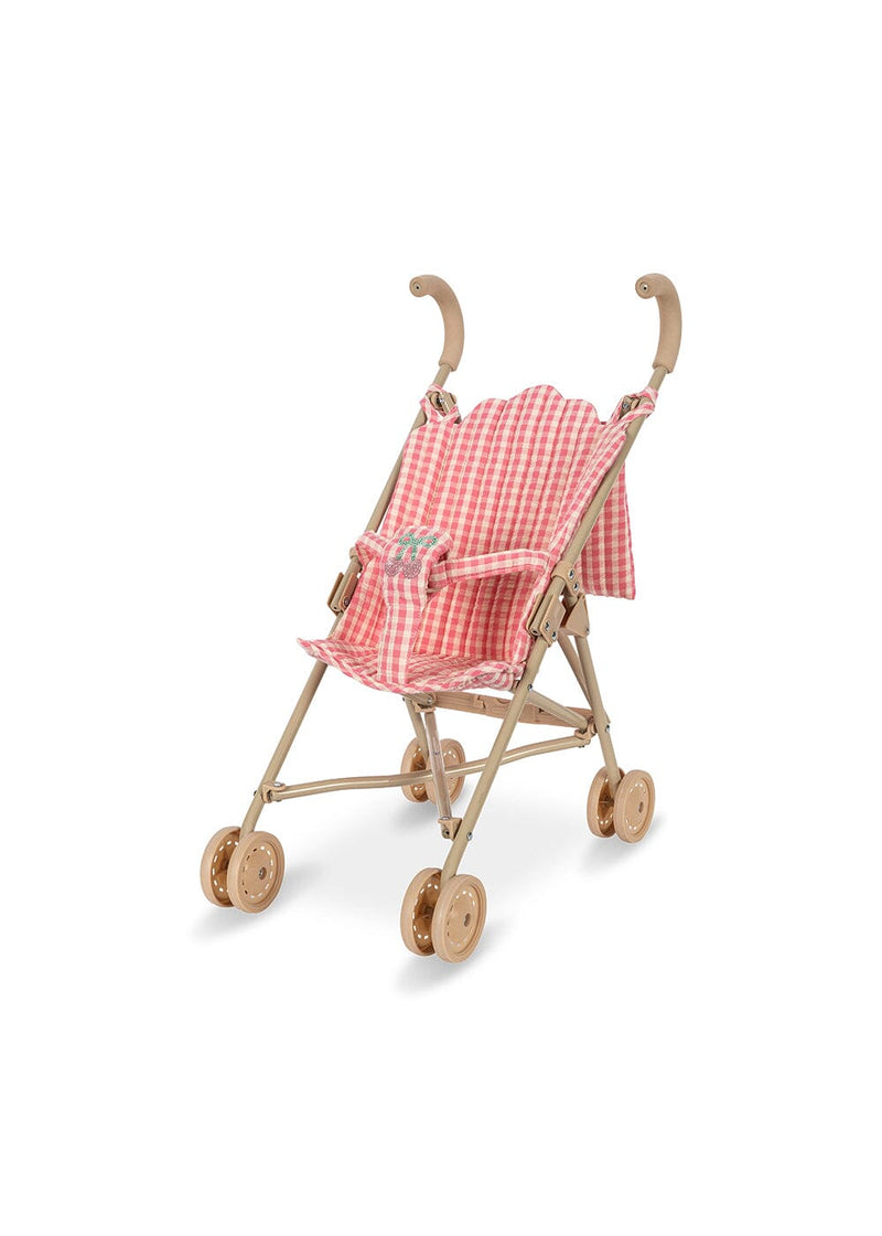 Poussette poupée cheeky doll bubblegum check - Konges Sløjd KS103259 5715681067369
