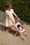 Poussette poupée cheeky doll bubblegum check - Konges Sløjd KS103259 5715681067369