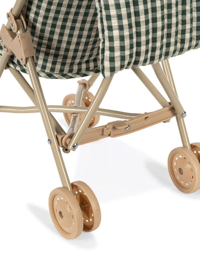 Poussette pour poupée cheeky- smoke pine check - Konges Sløjd KS104250 5715681149188