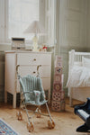 Poussette pour poupée cheeky- smoke pine check - Konges Sløjd KS104250 5715681149188