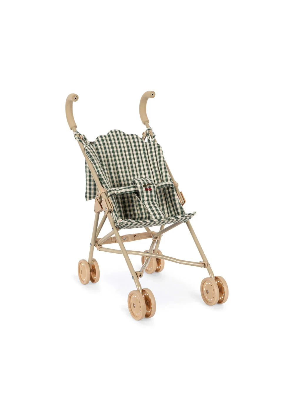 Poussette pour poupée cheeky- smoke pine check - Konges Sløjd KS104250 5715681149188