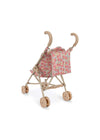 Poussette pour poupée rose anglaise - Konges Sløjd KS103104 5715681055748