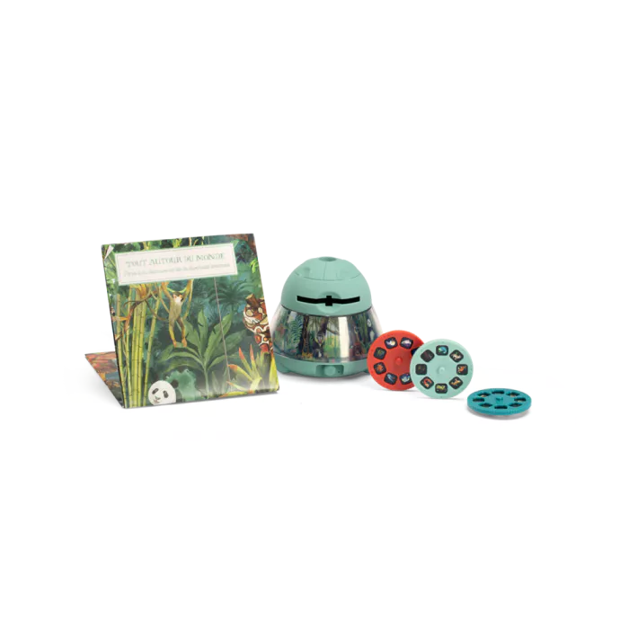 Projecteur des animaux (USB) Tout autour du monde- Moulin Roty 719365 3575677193654