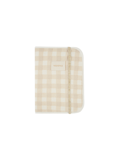 Protege carnet de sante Poema ivory checks - NOBODINOZ 8435574929747 8435574929747