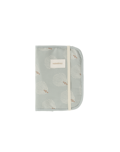 protege carnet de santé stories A5 white/Gatsby antique green- NOBODINOZ 8435574930460 8435574930460