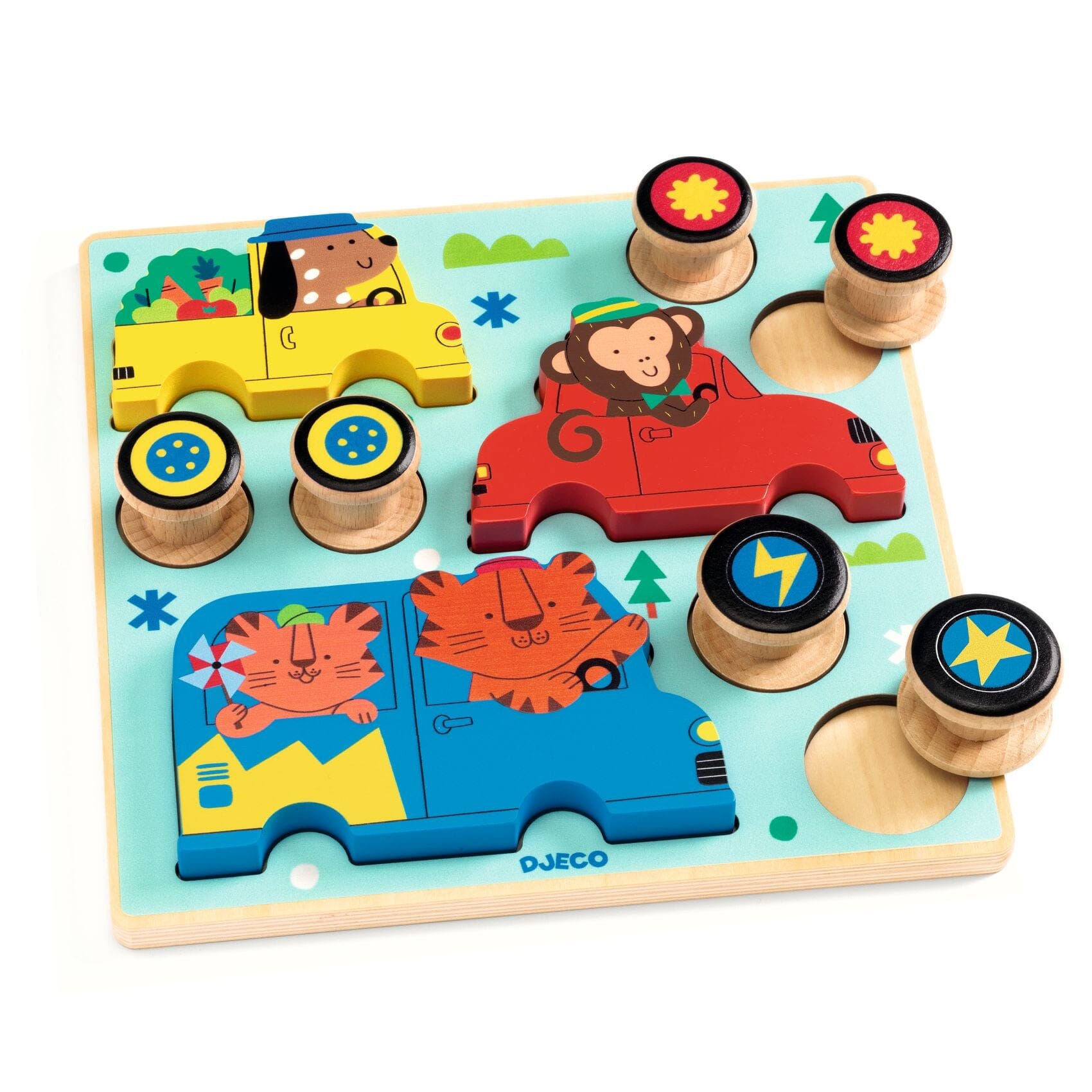 Puzz & roll Color - DJECO DJ01079 3070900010796