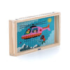 Puzzle 4 dimensions en bois les transports Ingela P Arrhenius - vilac 7639 3048700076397