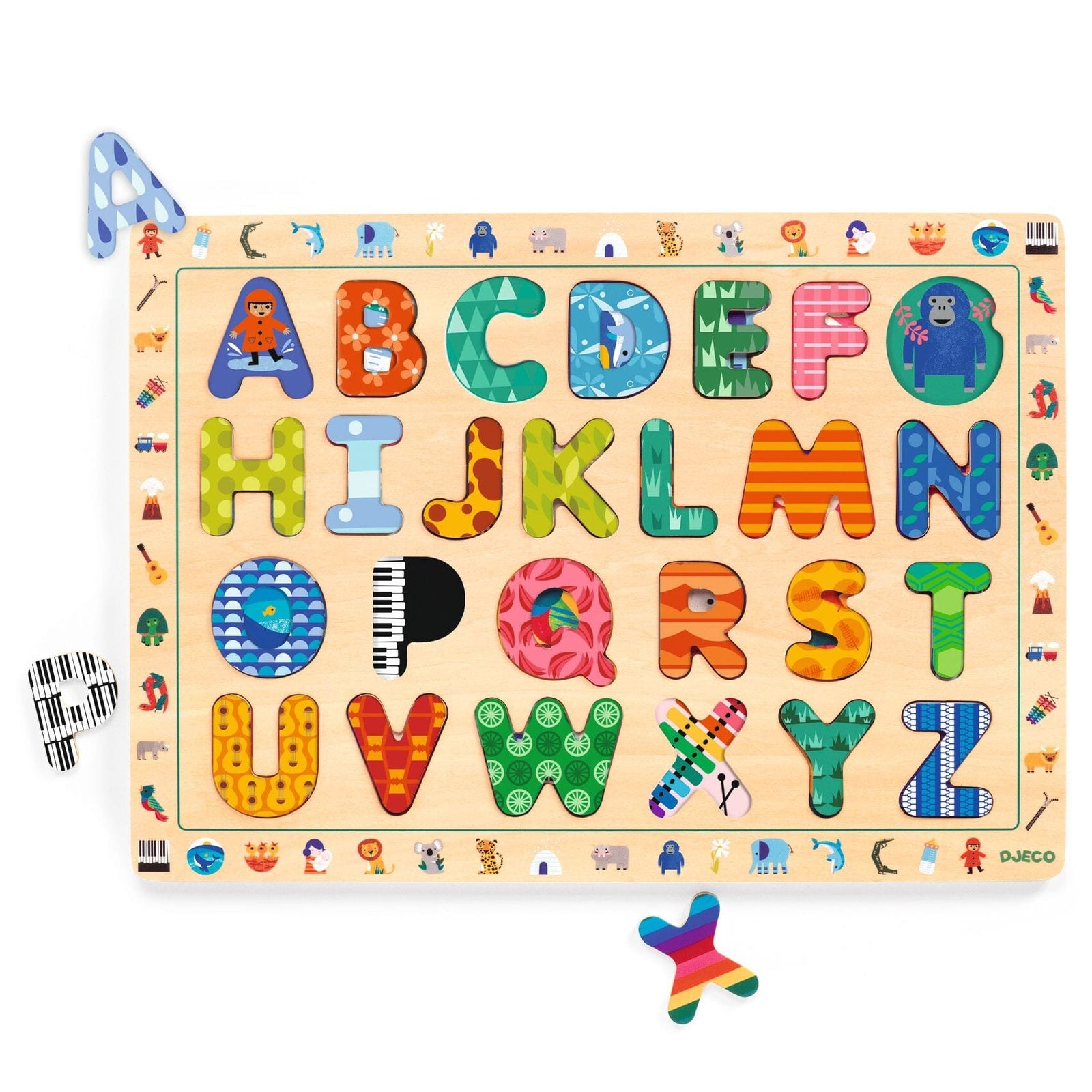 Puzzle ABC international - Djeco DJ01808 3070900018082