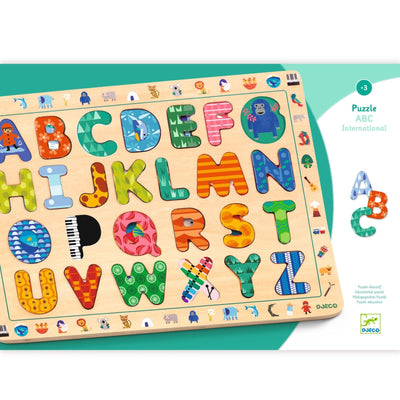 Puzzle ABC international - Djeco DJ01808 3070900018082