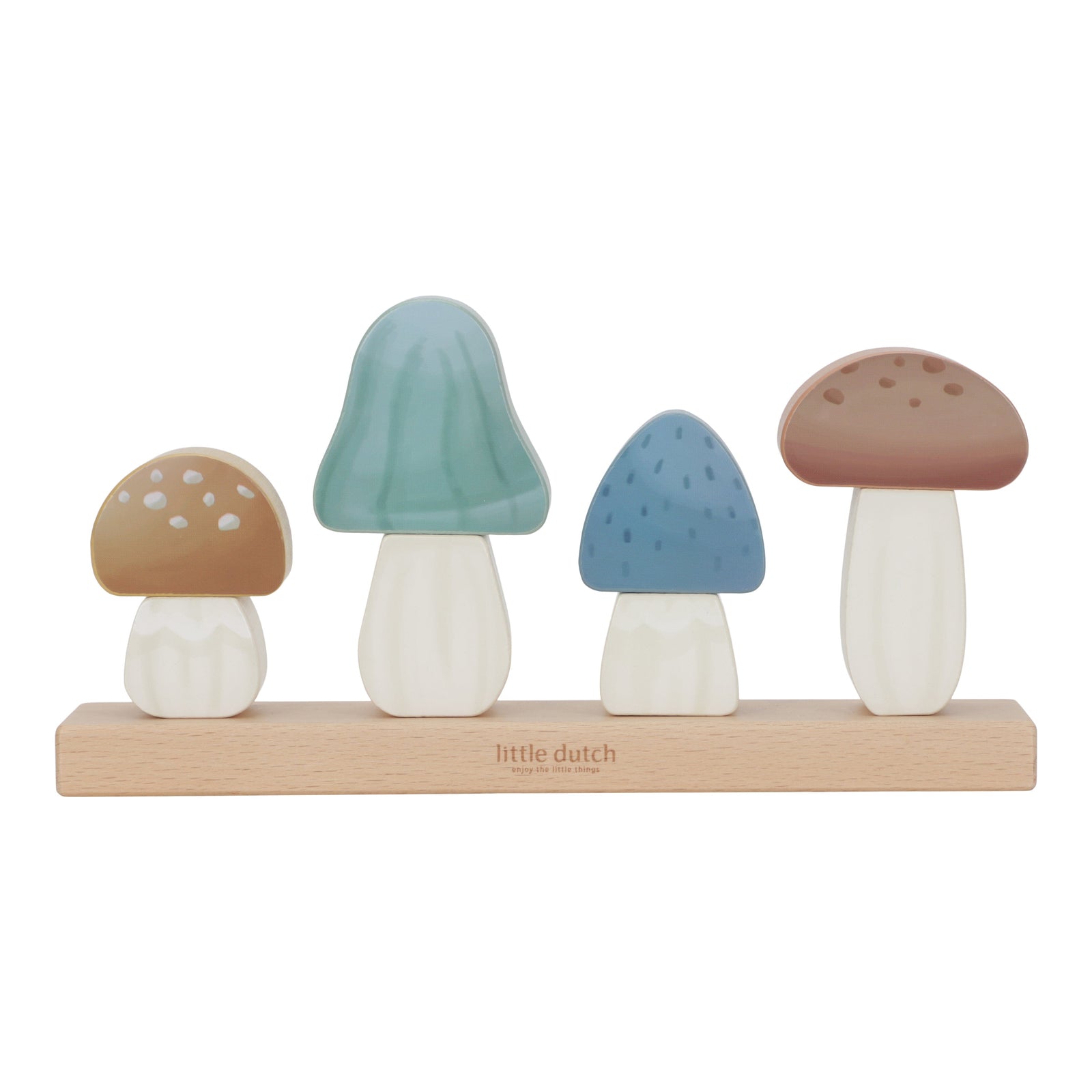 Puzzle champignons à empiler Forest Friends - LITTLE DUTCH LD7230 8713291772304