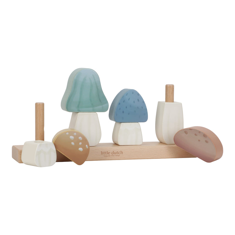 Puzzle champignons à empiler Forest Friends - LITTLE DUTCH LD7230 8713291772304