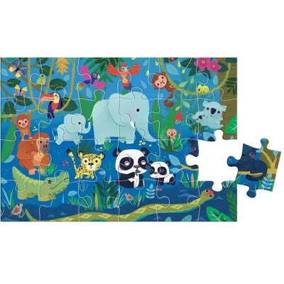 Puzzle cherche et trouve des tout-petits-Les animaux - AUZOU 9791039556804