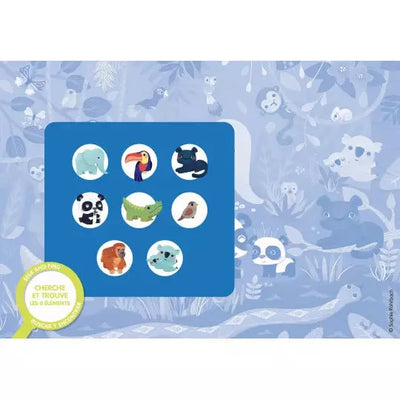 Puzzle cherche et trouve des tout-petits-Les animaux - AUZOU 9791039556804