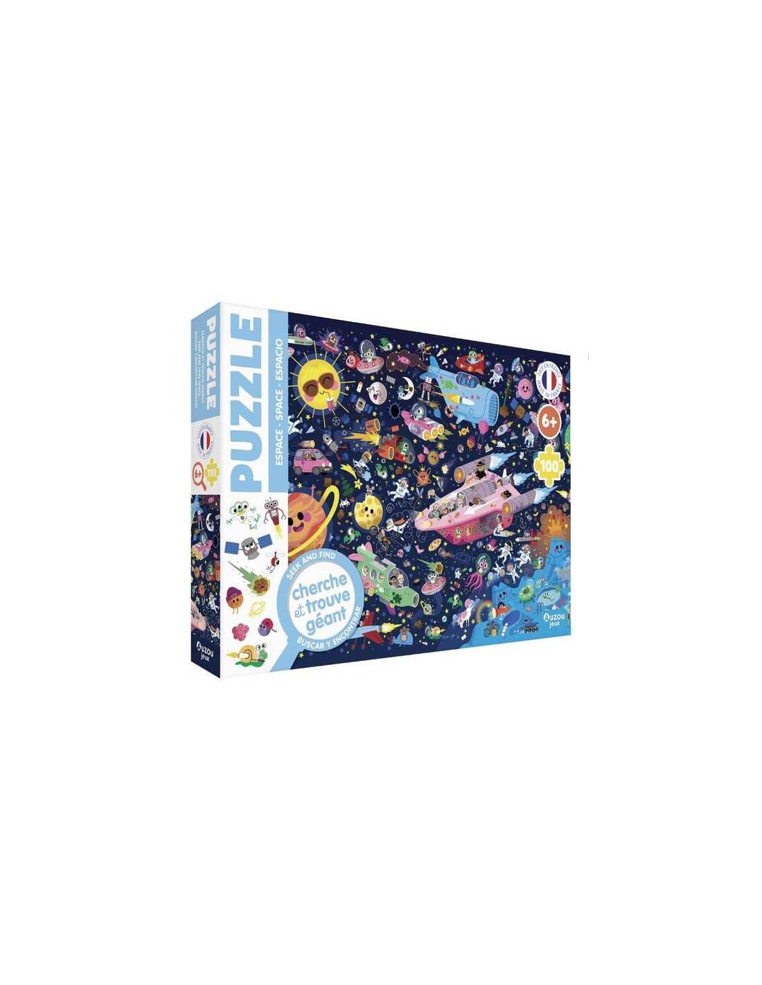 Puzzle cherche et trouve -L'espace - AUZOU 9791039558044