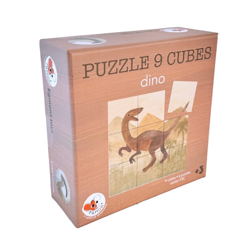 PUZZLE CUBE DINO - EGMONT 570041 5420023042842