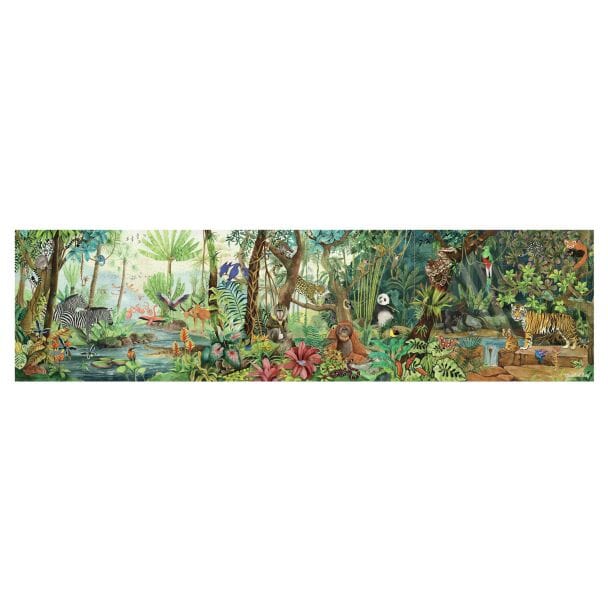 Puzzle Dans la forêt tropicale (350 pièces) - MOULIN ROTY 719441 3575677194415