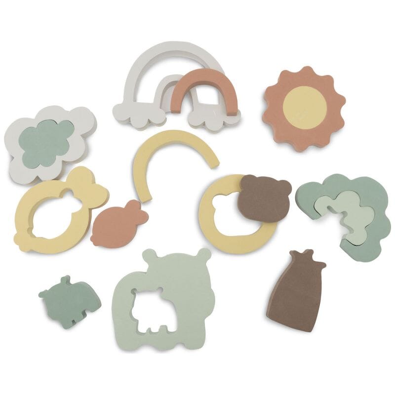 Puzzle de bain en mousse-kangaroots-Jollein 
