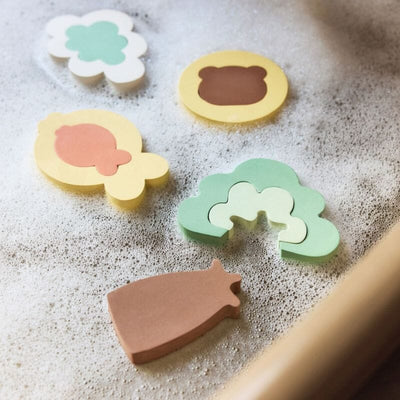 Puzzle de bain en mousse-kangaroots-Jollein