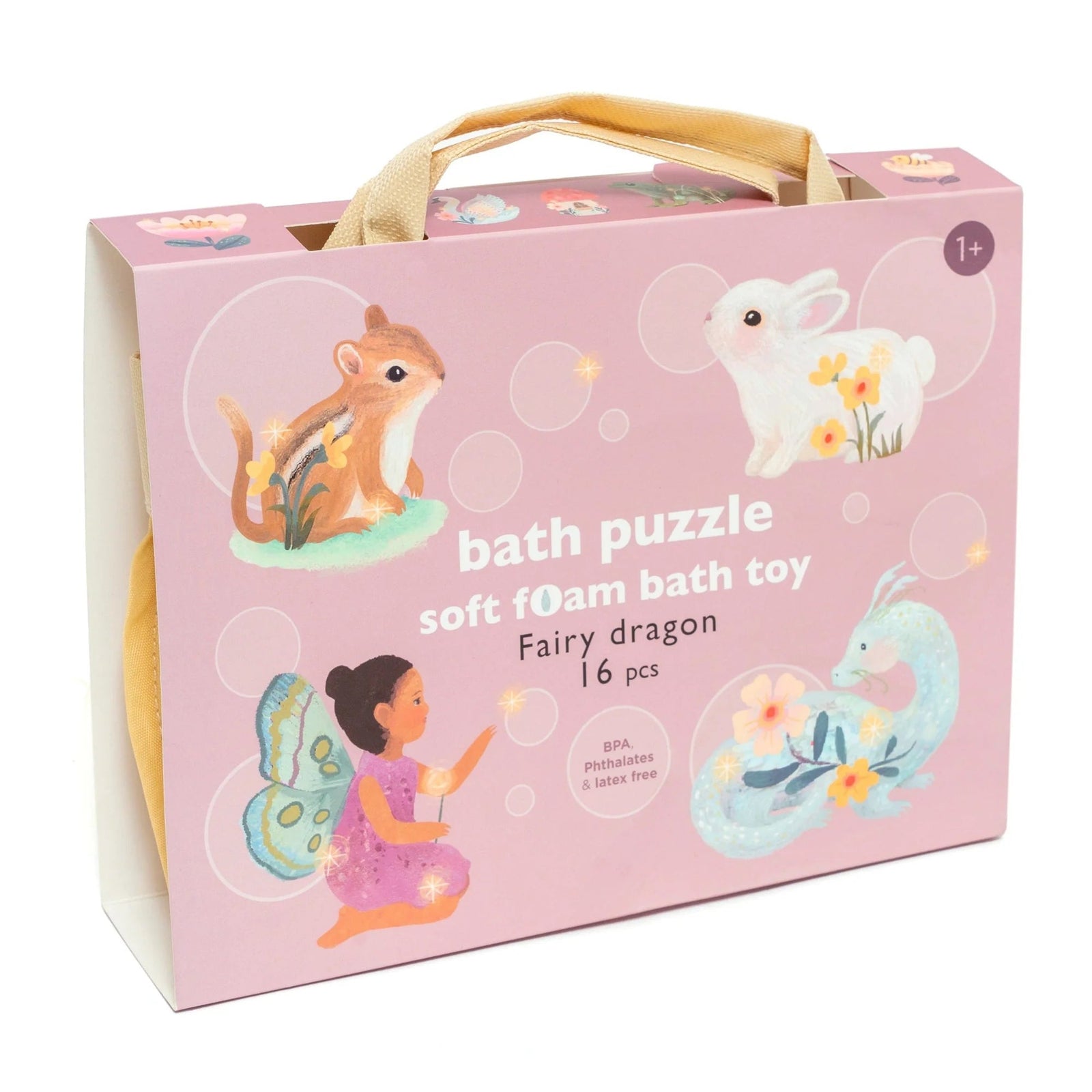 Puzzle de bain en mousse souple fée - PETIT MONKEY PMBT6 8719244226733