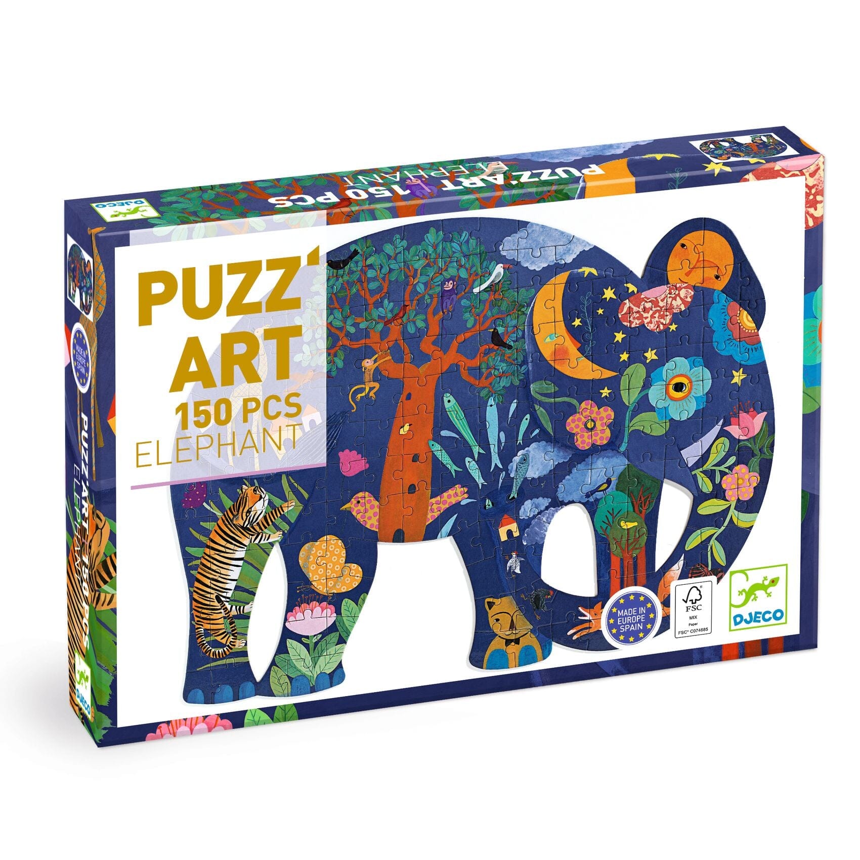 puzzle elephant - DJECO DJ07652 3070900076525
