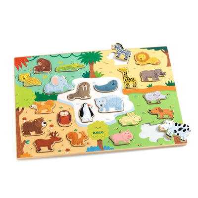 puzzle en bois animo - DJECO DJ01830 3070900018303
