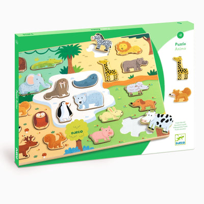 puzzle en bois animo - DJECO DJ01830 3070900018303