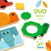 puzzle en bois duobasic - DJECO DJ06216 3070900062160