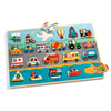 puzzle en bois puzzlo vroom - DJECO DJ01831 3070900018310