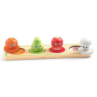 Puzzle en bois vegi'n'co - DJECO DJ01121 3070900011212