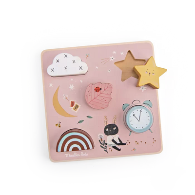 Puzzle encastrable sensoriel apres la pluie - MOULIN ROTY 715125 3575677151258