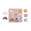 Puzzle encastrable sensoriel apres la pluie - MOULIN ROTY 715125 3575677151258