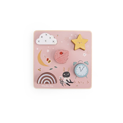Puzzle encastrable sensoriel apres la pluie - MOULIN ROTY 715125 3575677151258