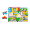 Puzzle encastrable sonore ville - MOULIN ROTY 661379 3575676613795