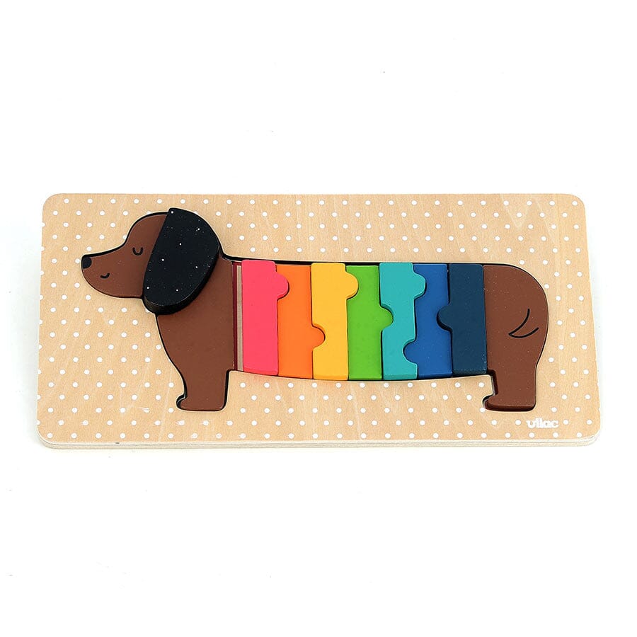 Puzzle / encastrement en volume chien Andy Westface - VILAC 7412 3048700074126