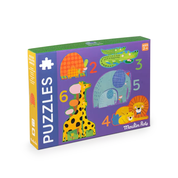 Puzzle évolutif animaux les toupitis - MOULIN ROTY 679107 3575676791073