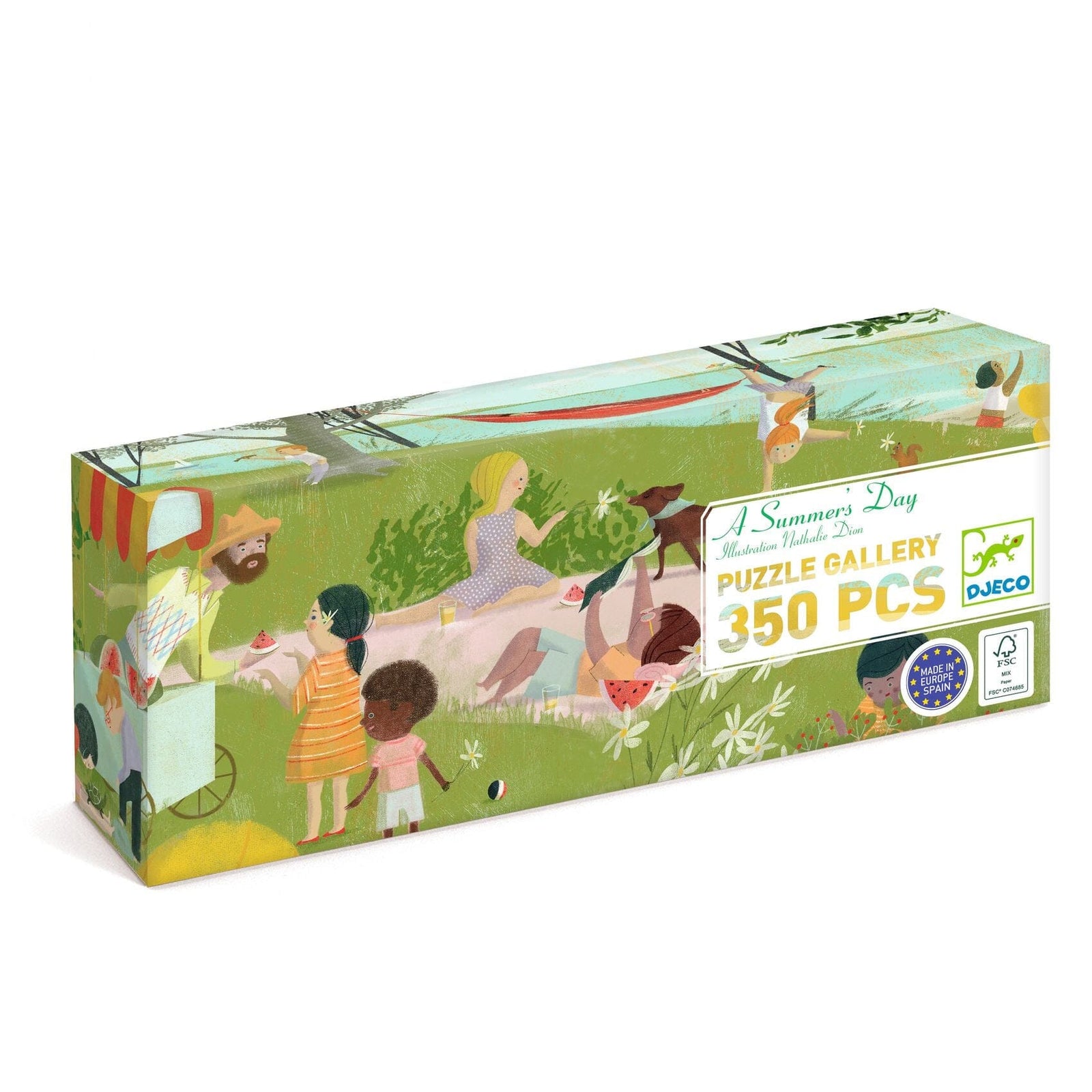 puzzle gallery a summer's day 350pcs - DJECO 
