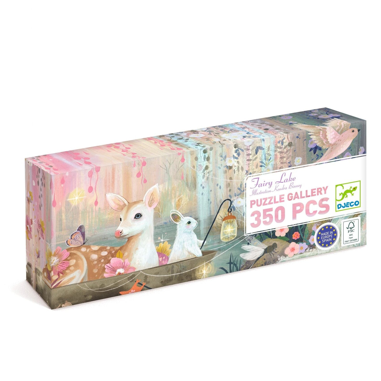 puzzle gallery fairy lake 350pcs - DJECO 