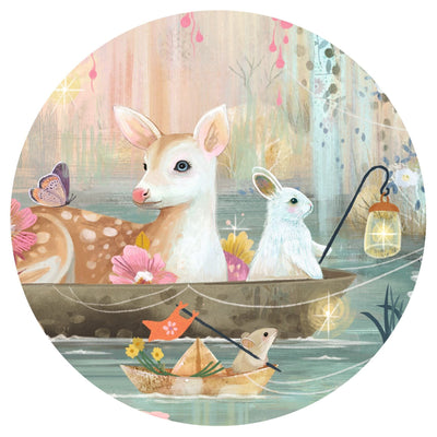 puzzle gallery fairy lake 350pcs - DJECO