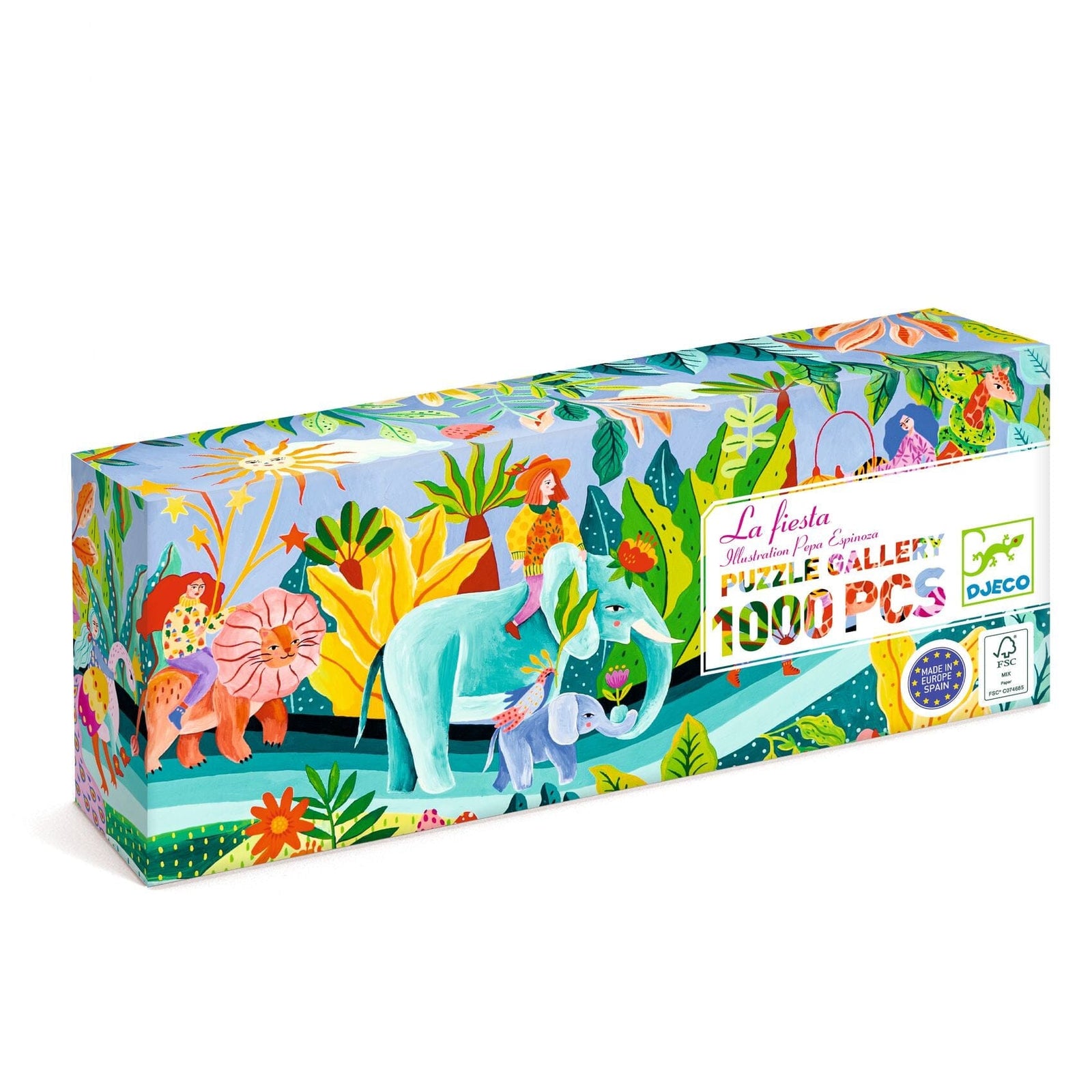 puzzle gallery la fiesta 1000pcs - DJECO 