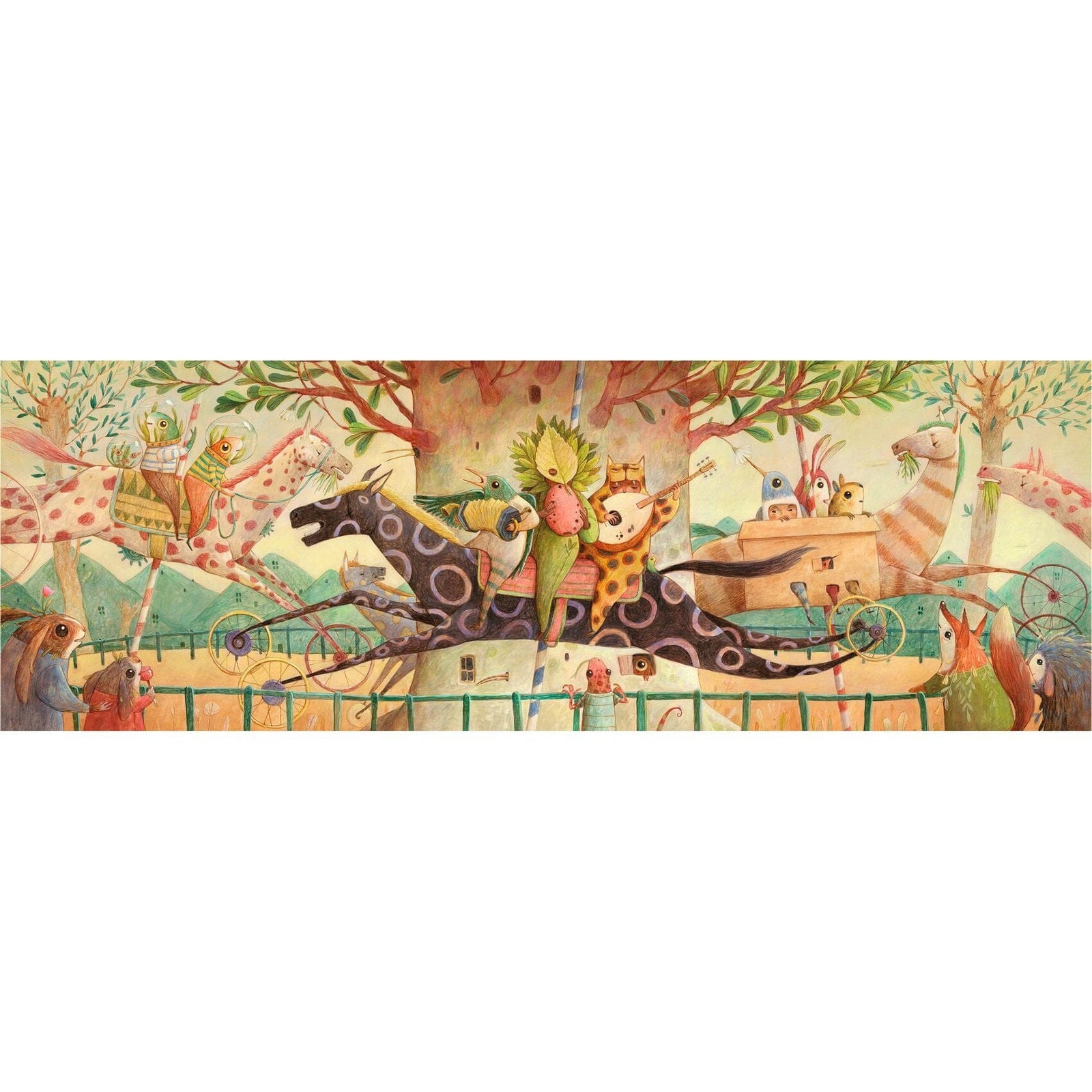 puzzle gallery wonderful ride - DJECO DJ07681 3070900076815