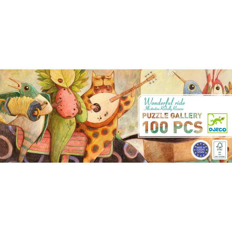 puzzle gallery wonderful ride - DJECO DJ07681 3070900076815