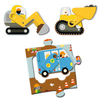 Puzzle Géant le chantier - Djeco DJ07167 3070900071674