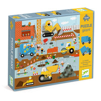 Puzzle Géant le chantier - Djeco DJ07167 3070900071674